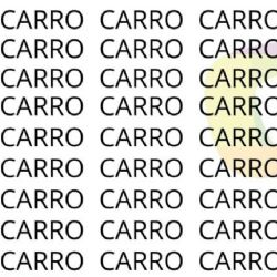 Solo una mente muy rápida puede encontrar la palabra 'Sarro' en menos de 5 segundos