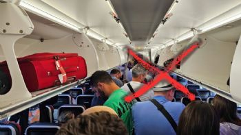 Confirmado: de cuánto es la multa por levantarse antes de tiempo en un avión