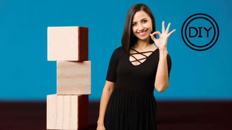 Cómo reutilizar tacos de madera y tapas de frascos para crear un adorno que iluminará todo tu hogar