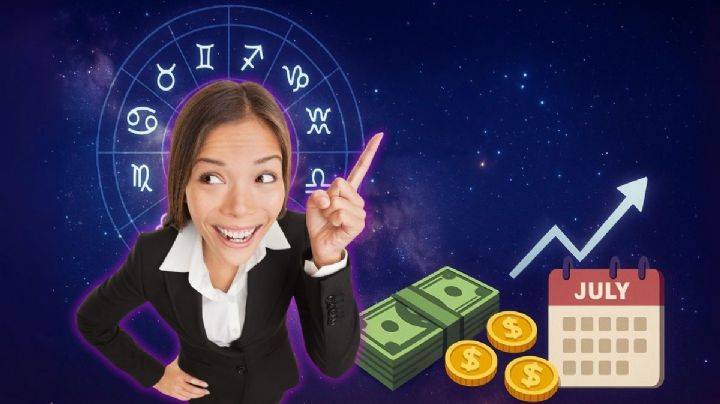 Estos son los 3 signos que recibirán un beneficio económico entre el 13 y el 31 de julio