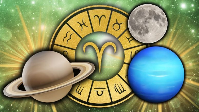 Triple conjunción de la Luna, Saturno y Neptuno en Aries: los 3 signos que experimentarán un aumento de buena suerte y energía en la segunda mitad de julio