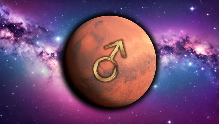 simbolo de marte en astrologia