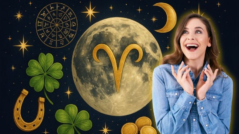 Luna en Aries: los 3 signos que recibirán un estallido de suerte y abundancia este 15 y 16 de julio