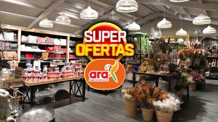 Tiendas Ara remata increíbles productos para el hogar por menos de 70 mil pesos hasta el 23 de julio