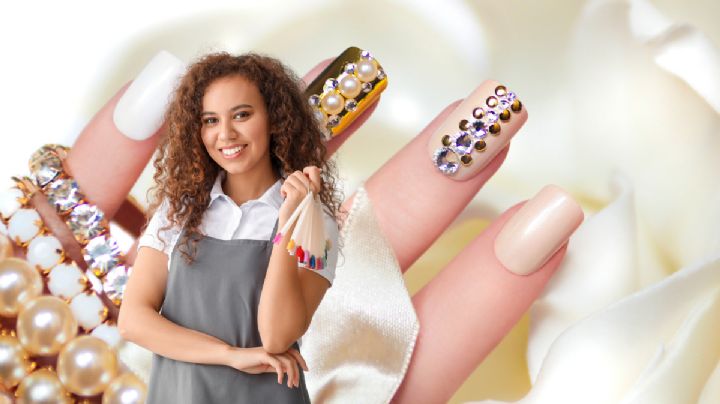 Diseños de manicura con piedras: los 3 estilos más pedidos en salones de lujo