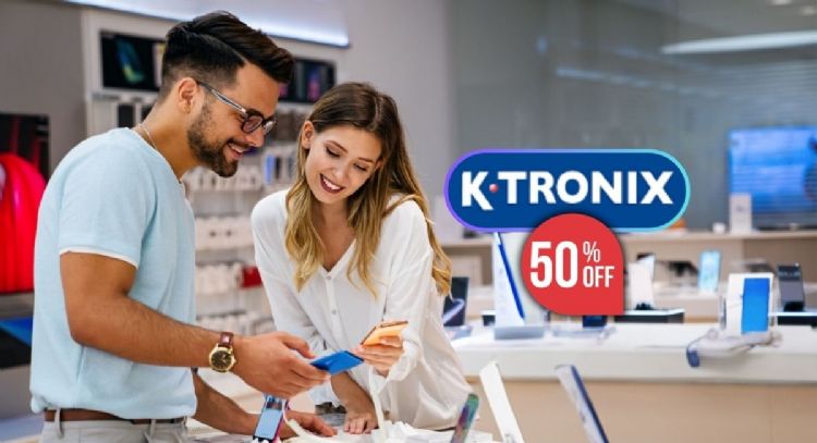 Ktronix remata destacados artículos de tecnología con hasta un 50% de descuento