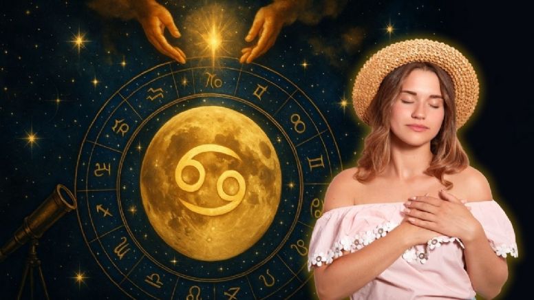 Luna en Cáncer: los 3 signos que recibirán una bendición divina este 23 y 24 de julio