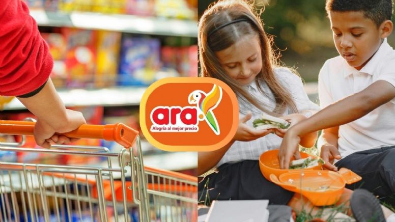 Tiendas Ara remata loncheras para el inicio de clases por un precio realmente económico