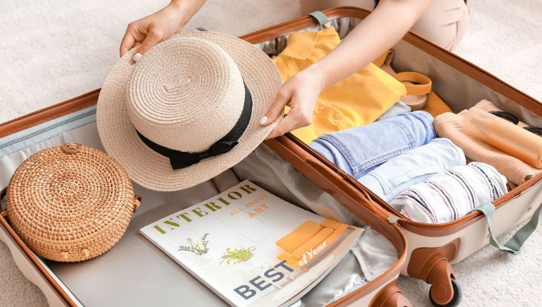 truco para armar maletas para 3 semanas de vacaciones de playa