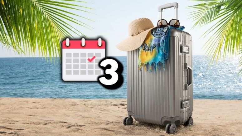 Cómo preparar la maleta ideal para 3 semanas de vacaciones en la playa