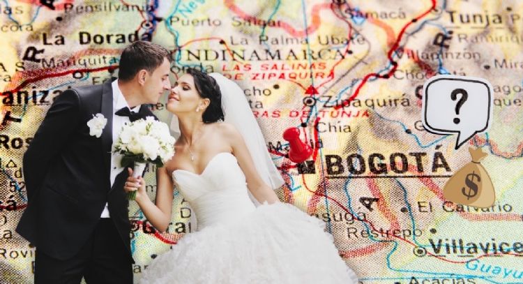 Cuánto dinero necesito como mínimo para contraer matrimonio en Bogotá