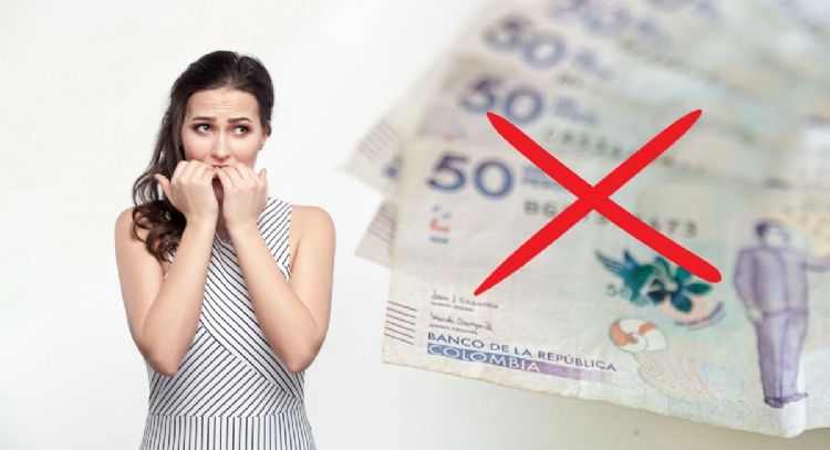 ¿Cómo identificar un billete falso de 50 mil pesos colombianos?