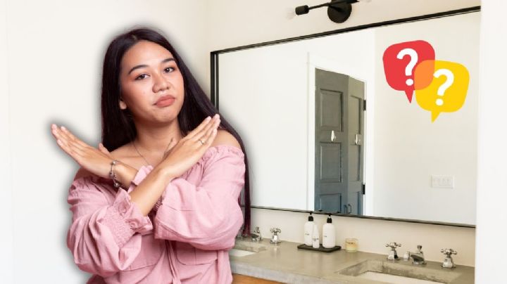 El espejo cuadrado en el baño pasó de moda: esta es la nueva tendencia en las casas modernas en 2025