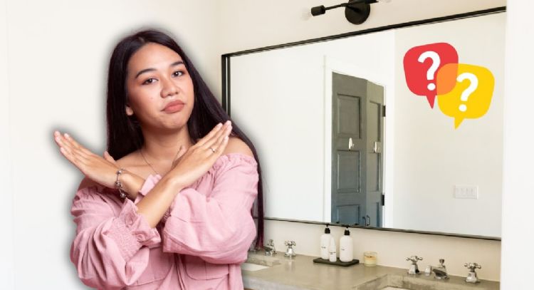 El espejo cuadrado en el baño pasó de moda: esta es la nueva tendencia en las casas modernas en 2025