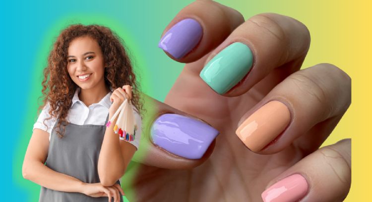 La manicura de colores fuertes, es cosa del pasado: los diseños en tonos pastel que serán la sensaci