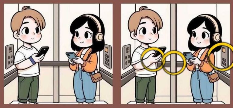 resolucion del acertijo visual diferencias entre las imagenes