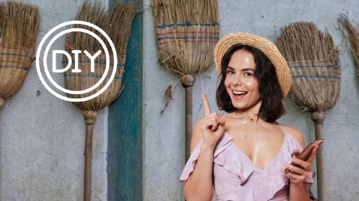 Reciclaje creativo transforma palos de escoba en objetos útiles con técnica DIY