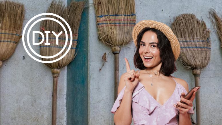 Reciclaje creativo transforma palos de escoba en objetos útiles con técnica DIY