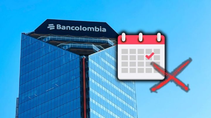 Qué día de julio y a qué hora serán suspendidos algunos servicios de Bancolombia