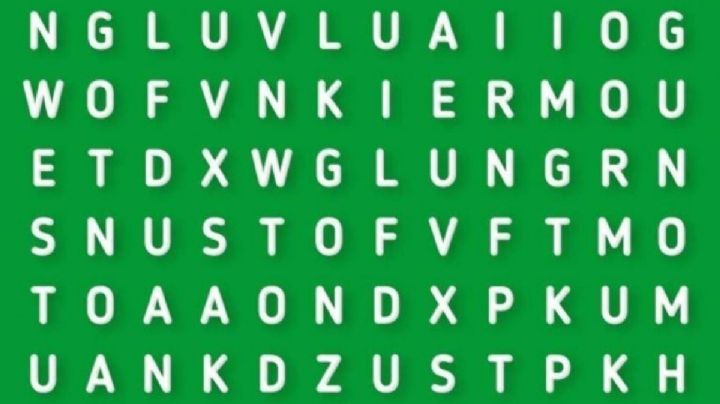 Solo una mente maestra puede encontrar la palabra ‘SONRISA’ en menos de 5 segundos