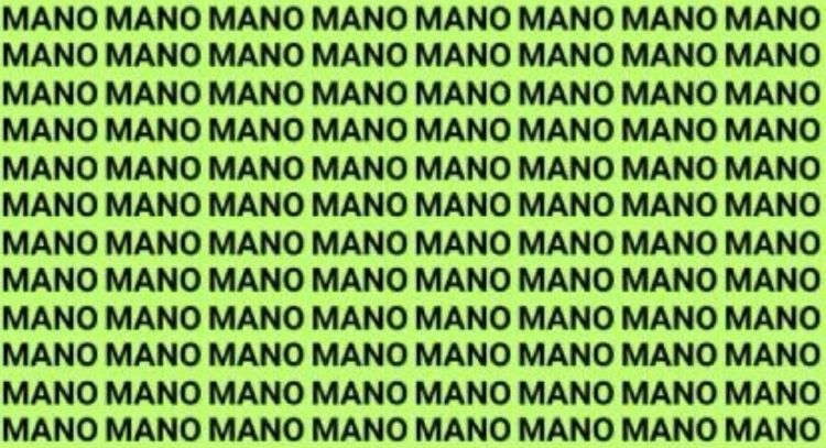 Solo una mente maestra puede encontrar la palabra ‘MAGO’ en menos de 5 segundos