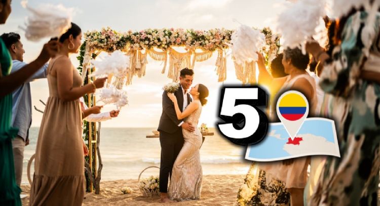 Estas son las 5 mejores ciudades de Colombia para contraer matrimonio, según la Inteligencia Artificial