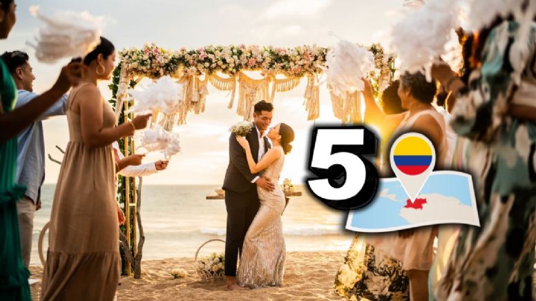 Estas son las 5 mejores ciudades de Colombia para contraer matrimonio, según la Inteligencia Artificial