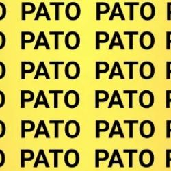 Acertijo visual: solo las personas con vista de halcón podrán encontrar la palabra GATO en tiempo récord
