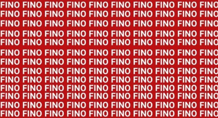 Acertijo visual: solo las personas con vista de halcón podrán encontrar la palabra distinta en 7 segundos