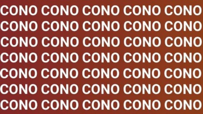 Acertijo visual: solo las personas con vista de halcón podrán encontrar la palabra Coco en 5 segundos