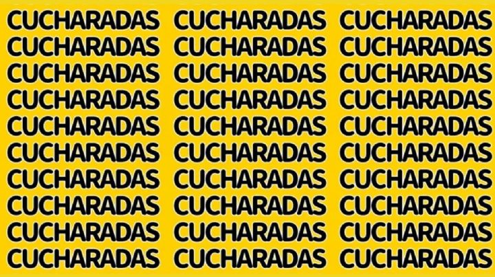 ¿Puedes encontrar la palabra 'CUCARACHAS'? El acertijo visual que solo el 3% de las personas resuelve en 5 segundos