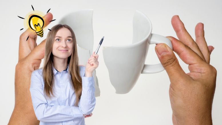 Reciclaje creativo: revelan cómo transformar una taza rota en algo sorprendente