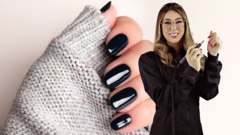 Expertos en belleza revelan el diseño de uñas tipo charol que arrasa en agosto