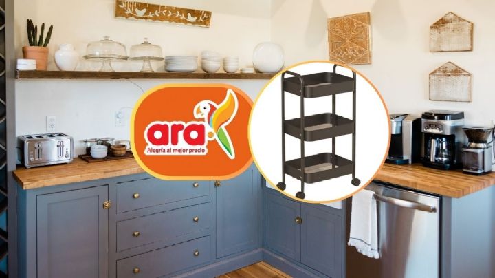 Tiendas Ara liquida este organizador para tu cocina que aporta estilo y es perfecto para ganar espacio