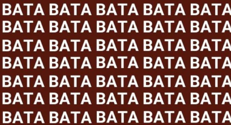 Sólo una persona con vista de halcón puede encontrar la palabra 'BALA' en sólo 5 segundos