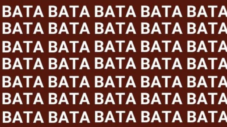 Sólo una persona con vista de halcón puede encontrar la palabra 'BALA' en sólo 5 segundos