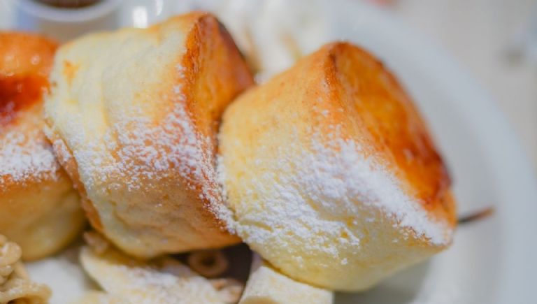 pastel nube con 2 ingredientes chocolate blanco y huevos