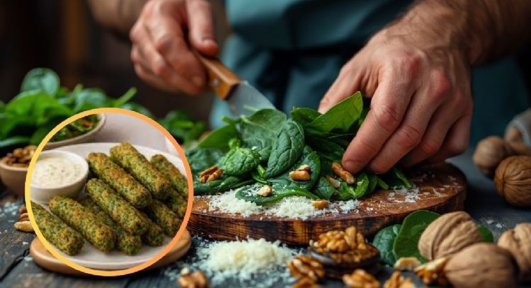 Receta sana y nutritiva del snack que todos quieren probar: bastones de espinaca