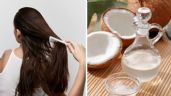 Foto ilustrativa de la nota titulada: 5 formas de usar el aceite de coco en pelo sin que quede grasoso