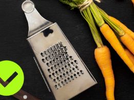 Para qué sirve cada lado del rallador de cocina