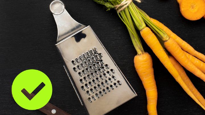 Para qué sirve cada lado del rallador de cocina