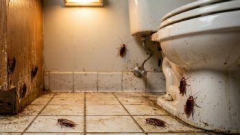 Paso a paso para eliminar las cucarachas del baño