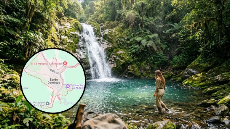 El pueblo encantador a una hora y media de Medellín rodeado de jardines y baños naturales