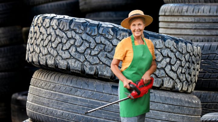 Si tienes llantas viejas, posees un tesoro: conoce las 3 ideas que pueden cambiar tu casa