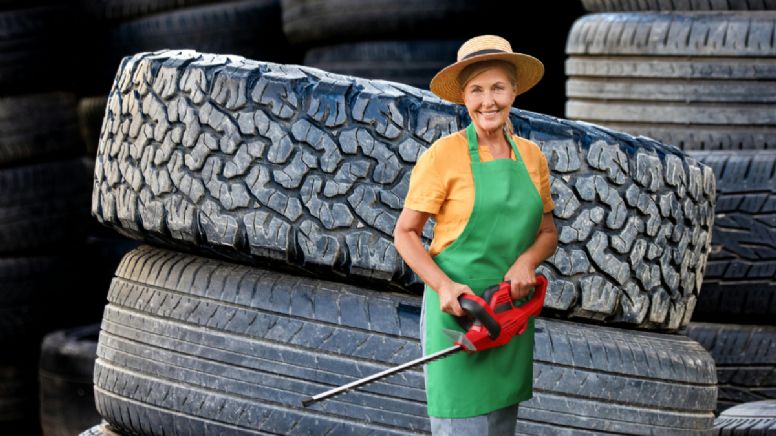 Si tienes llantas viejas, posees un tesoro: conoce las 3 ideas que pueden cambiar tu casa