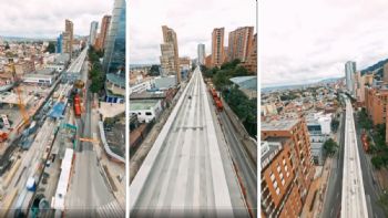 Así luce la Línea 1 del Metro de Bogotá antes de su inauguración a finales de este 2026