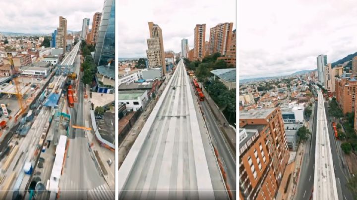 Así luce la Línea 1 del Metro de Bogotá antes de su inauguración a finales de este 2026