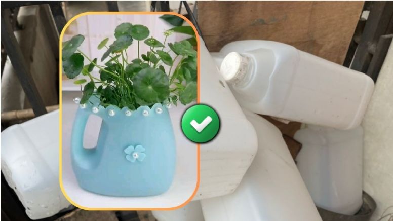 Si tienes garrafones de límpidos, posees un tesoro: conoce las 3 ideas que pueden cambiar tu casa