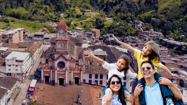 El hermoso pueblo de Antioquia de verdes montañas y gente amable ideal para visitar este finde XL