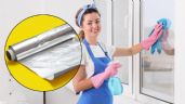 Foto ilustrativa de la nota titulada: Aplicar papel aluminio en los rieles de las ventanas: por qué recomiendan hacerlo y para qué sirve